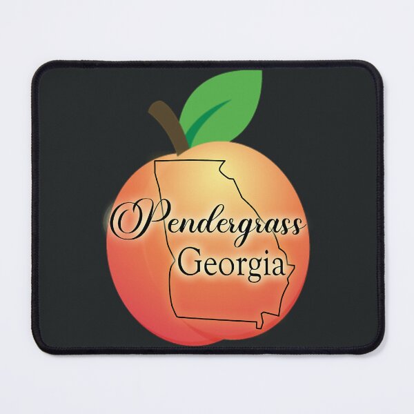 Item preview, Pendergrass Georgia Outline on Peach  designed and sold by MalyHolmes.