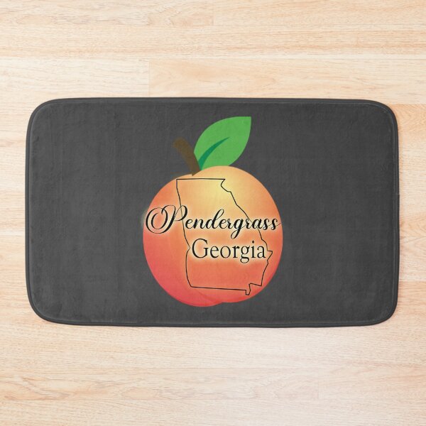 Item preview, Pendergrass Georgia Outline on Peach  designed and sold by MalyHolmes.
