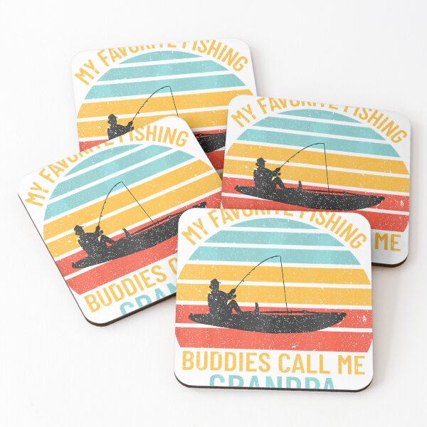 Item preview, My Favorite Fishing Buddies Call Me Grandpa Granddaddy 	 designed and sold by KellyLacourse.