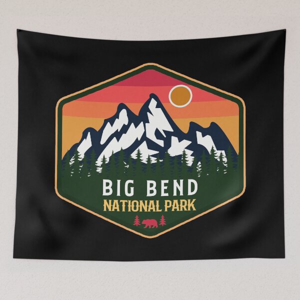 Item preview, Big Bend National Park designed and sold by nature-space.
