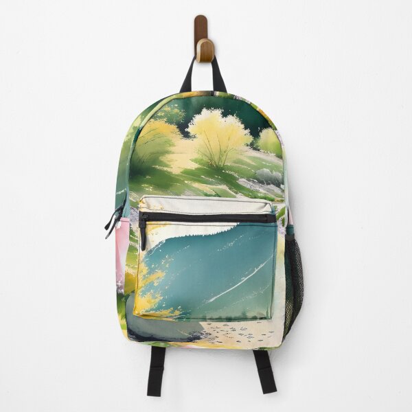 Item preview, Watercolor Mountain Landscape - Impressionism and Chinese painting designed and sold by joejiing.