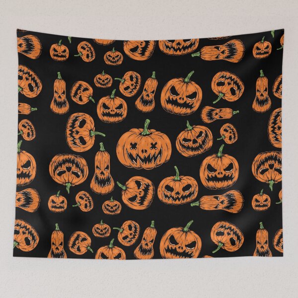 Item preview, Spooky Scary Pumpkin Jackolanterns designed and sold by MelissaMystery.
