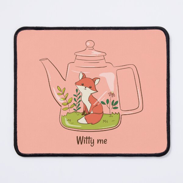 Item preview, Adorable Baby Fox In Teapot - Fox In Pot designed and sold by kcaandwu.