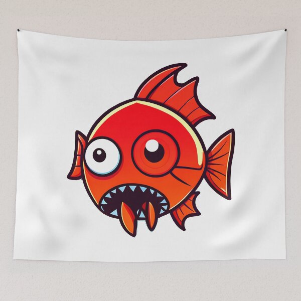 Item preview, red fish designed and sold by casonayansila.
