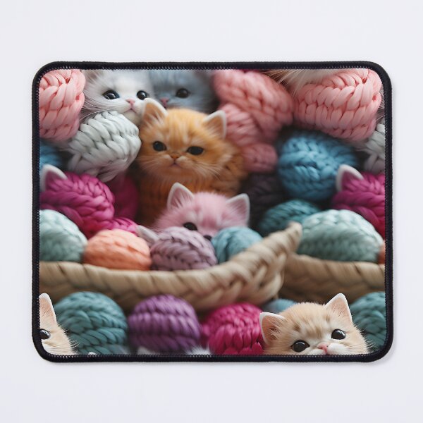 Item preview, Adorable Crocheted Baby Amigurumi Animals Seamless Pattern designed and sold by AlienSkinEyes.