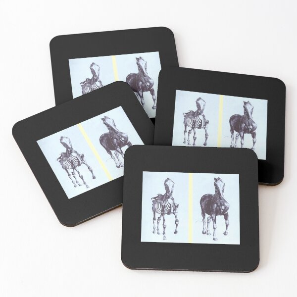 Item preview, Frontal view of the skeleton of a horse	 designed and sold by bumzblqr13.