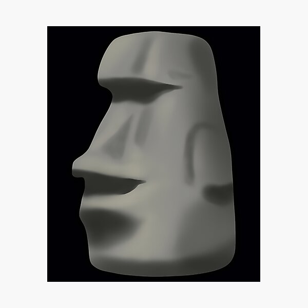 Moyai Griffin, Moai Emoji