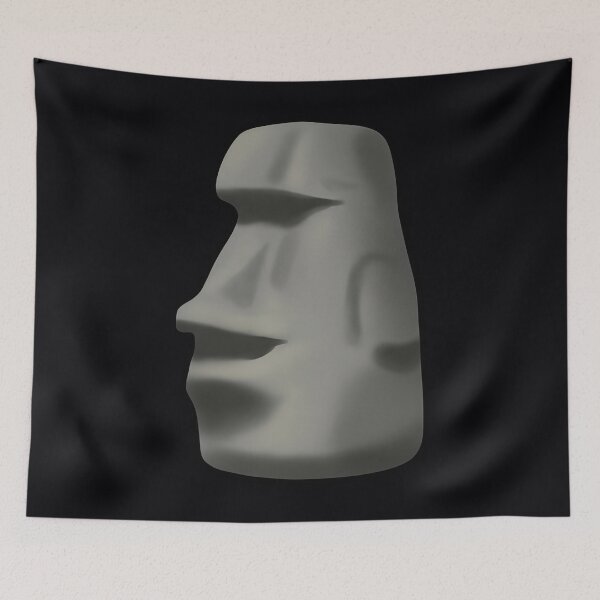 Item preview, Easter Island Head (Neon Repeat) 	 		 designed and sold by vchrrmnbnql51.