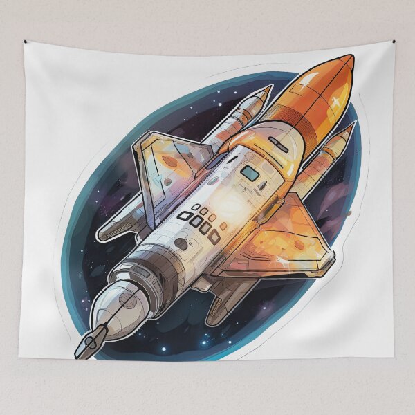 Item preview, Nave en el espacio designed and sold by abmkf.