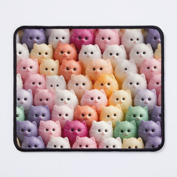 Item preview, Adorable Crocheted Baby Amigurumi Animals Seamless Pattern designed and sold by AlienSkinEyes.