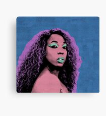 RPDR - Bebe Zahara Benet Mosaic Canvas Print