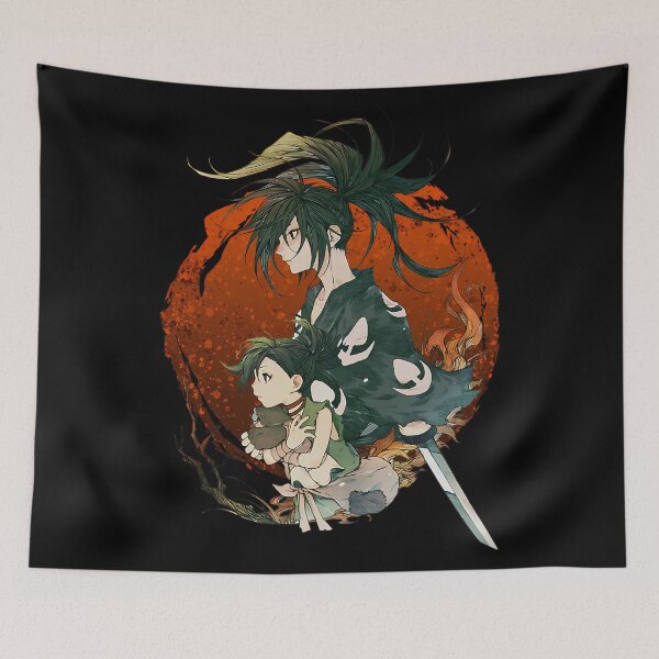 Item preview, Dororo and Hyakkimaru designed and sold by MurphyCarsonCl.