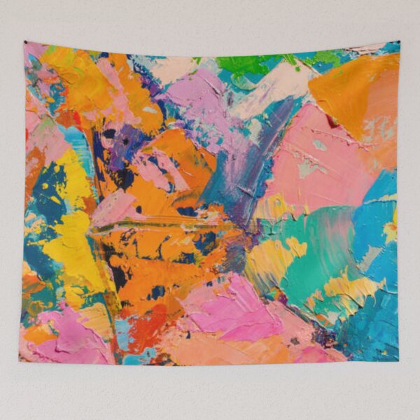Item preview, Macro close up of different color oil paint. Convex with shadows. designed and sold by MTShoppingLine.