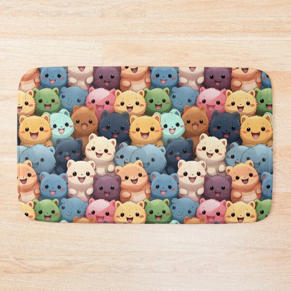 Item preview, Adorable Crocheted Baby Amigurumi Animals Seamless Pattern designed and sold by AlienSkinEyes.