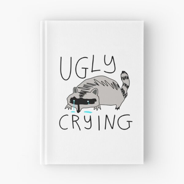 Item preview, Ugly crying raccoon designed and sold by HummingGhost.