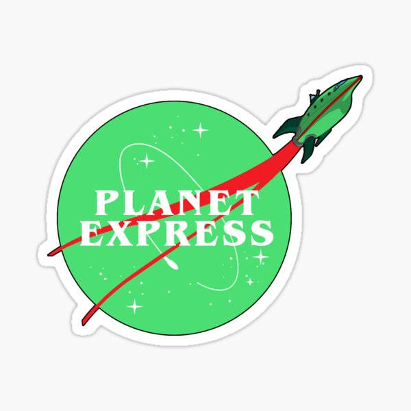 Planet Express Logo Sticker