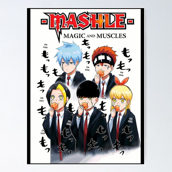 Item preview, Mashle Magic and Muscles mash burnedead And Friends designed and sold by Fashionistaces.
