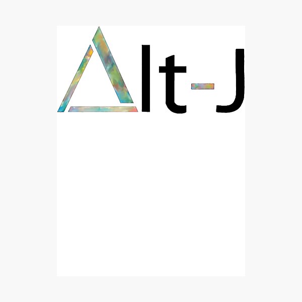 Aperçu de l'œuvre Logo de la bande Alt J créée et vendue par PascaleRenner.