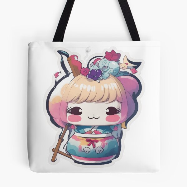 Aperçu de l'œuvre Adorables amis Yokai: Kawaii Yokai Sticker créée et vendue par justomi.
