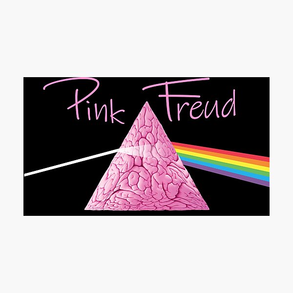 Aperçu de l'œuvre Rêverie psychédélique - Hommage rose à Freud créée et vendue par DimHel2.