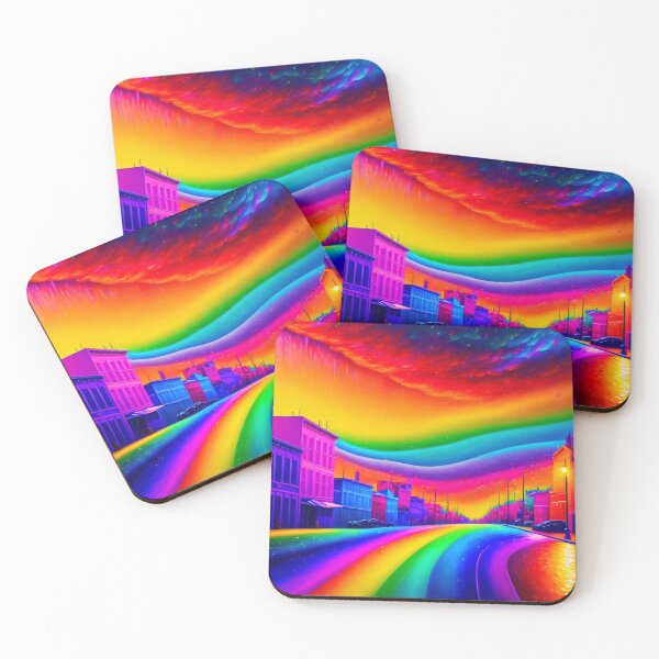 Item preview, Rainbow over the city designed and sold by M-Y-A-R-T-.