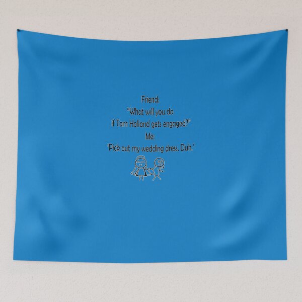 Item preview, Funny Marrying Tom Holland T designed and sold by GregorSchulerd.