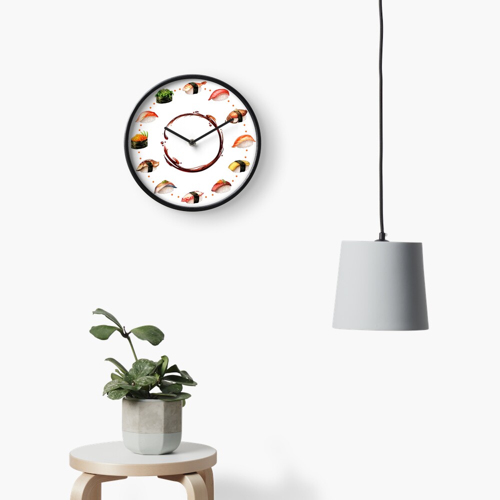 Nigiri, Please - The Sushi Menu You Can Wear! Clock