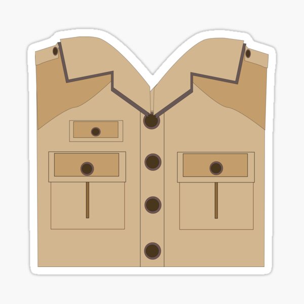 Adventure Tour Guide Safari Fun Design Art Sticker