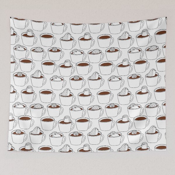 Item preview, More Coffee Hedgehog designed and sold by Huebucket.