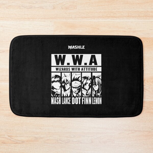 Item preview, MASHLE: MAGIC AND MUSCLES (W.W.A. WIZARDS WITH ATTITUDE) designed and sold by Fashionistaces.