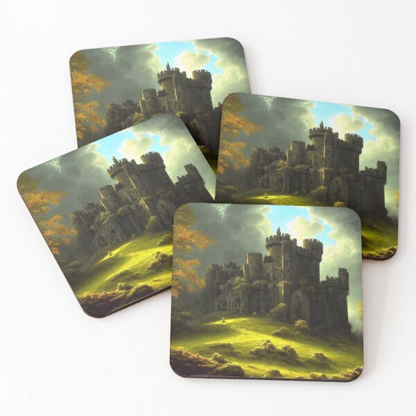 Item preview, Old English castle ruins designed and sold by M-Y-A-R-T-.