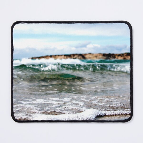 Item preview, Rough Waves Crashing on Beach with foam designed and sold by thespecialtyhub.