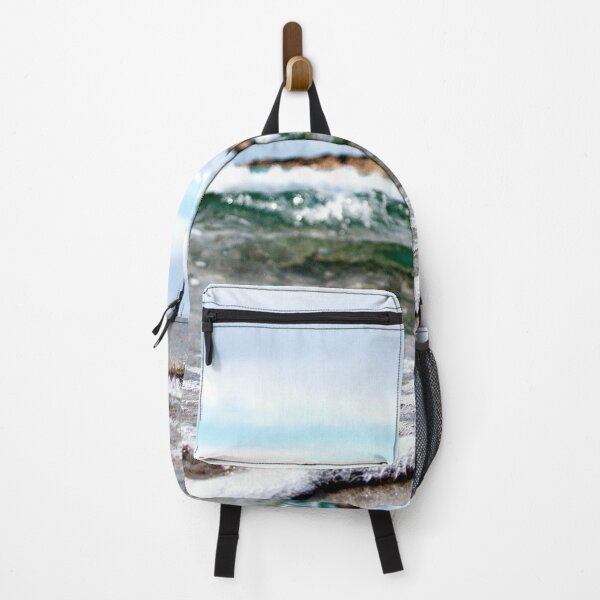 Item preview, Rough Waves Crashing on Beach with foam designed and sold by thespecialtyhub.