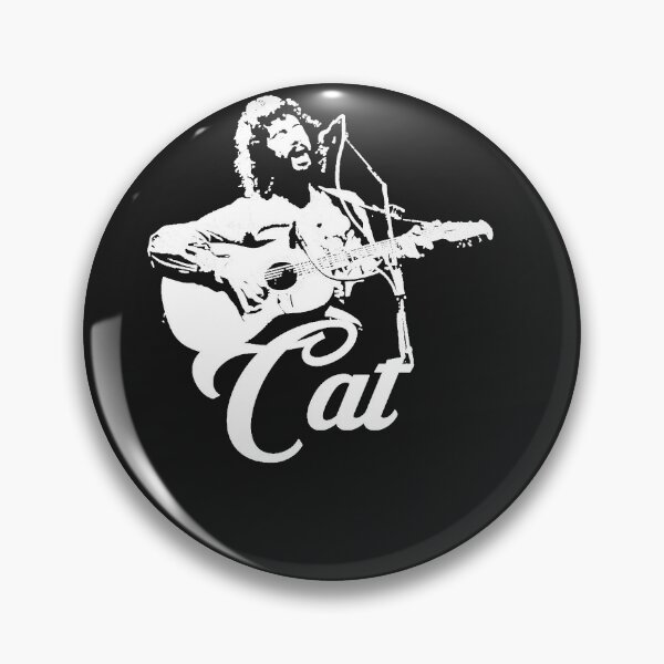 Item preview, Cat Stevens White Stencil Essential designed and sold by DawsonKrauss3.