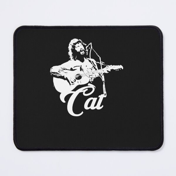 Item preview, Cat Stevens White Stencil Essential designed and sold by DawsonKrauss3.