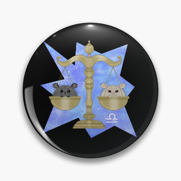 Item preview, The Chinchilla Zodiac - Libra designed and sold by MoonlightGems.