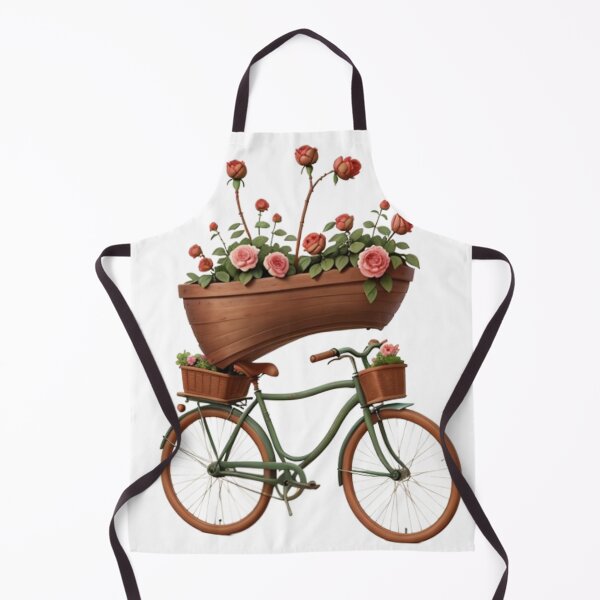 Item preview, flower basket bicycle designed and sold by mikaws.