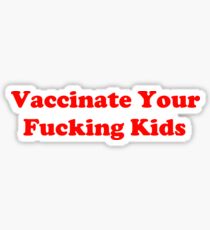 Vaccinate Kids Sticker