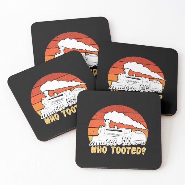 Item preview, Vintage Retro Funny Train Lover Men Women Who Tooted Train designed and sold by jingdomdesgine.