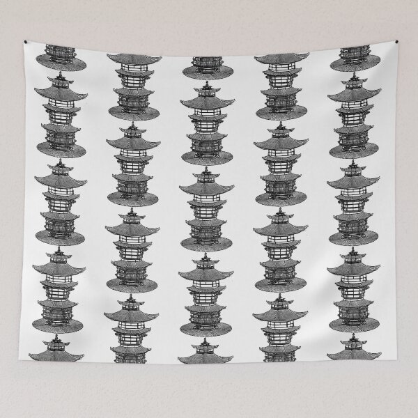 Item preview, Traditional Japanese lamp,lantern - white design designed and sold by Alesh-aLaboy.
