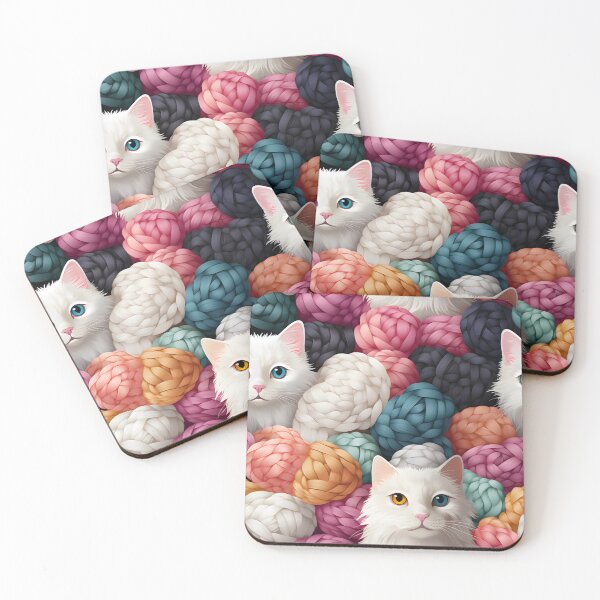 Item preview, Adorable Crocheted Baby Amigurumi Animals Seamless Pattern designed and sold by AlienSkinEyes.