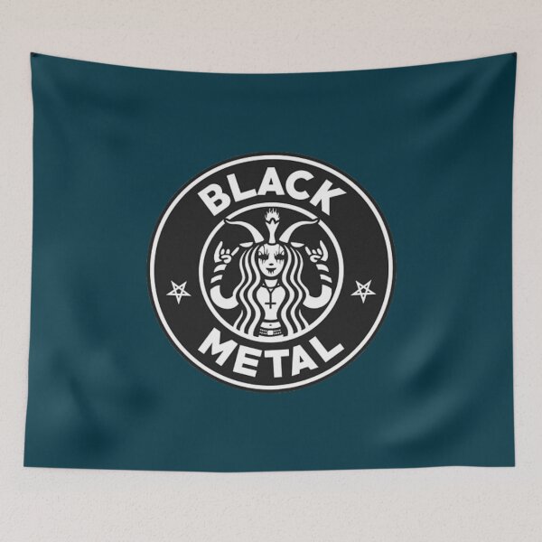 Item preview, Black Metal Black Coffee Coffee Mug  designed and sold by GarrickHerman1.
