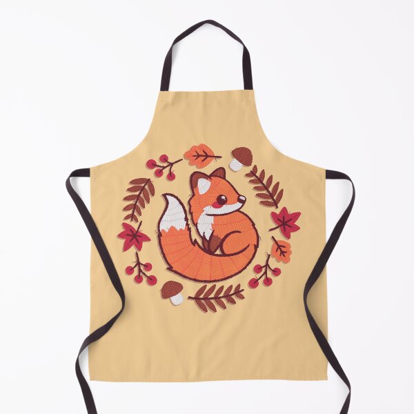 Item preview, Fox embroidery patch designed and sold by NemiMakeit.