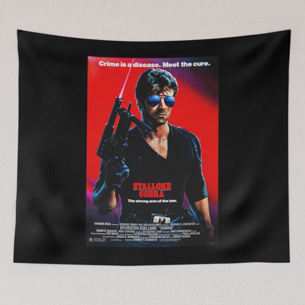 Aperçu de l'œuvre Le crime de Stallone Cobra est une maladie, découvrez le remède créée et vendue par MonserrateLark.