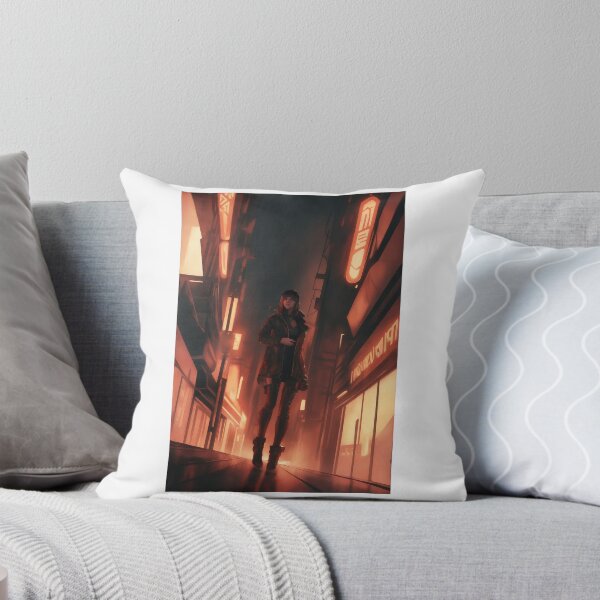 Item preview, Neon Noir: Blade Runner-Inspired Artwork designed and sold by justomi.