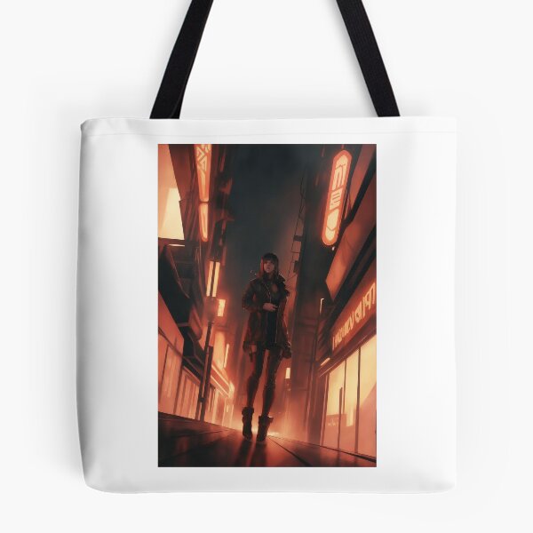 Aperçu de l'œuvre Neon Noir : illustration inspirée de Blade Runner créée et vendue par justomi.