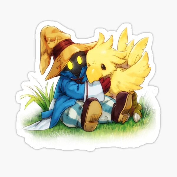 Item preview, Chocobo And Vivi Final Fantasy 9 designed and sold by MonserrateLark.