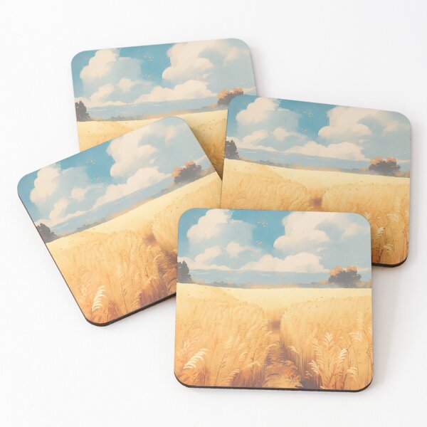 Item preview, Golden Wheat Field  designed and sold by TheThreePixels.