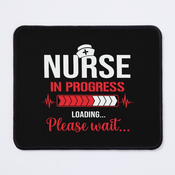 Item preview, Nurse In Progress Funny Nursing School designed and sold by CreativeTag.