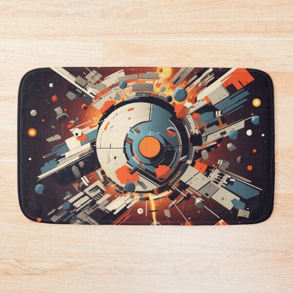 Item preview, circular technological pattern designed and sold by Quijote-.